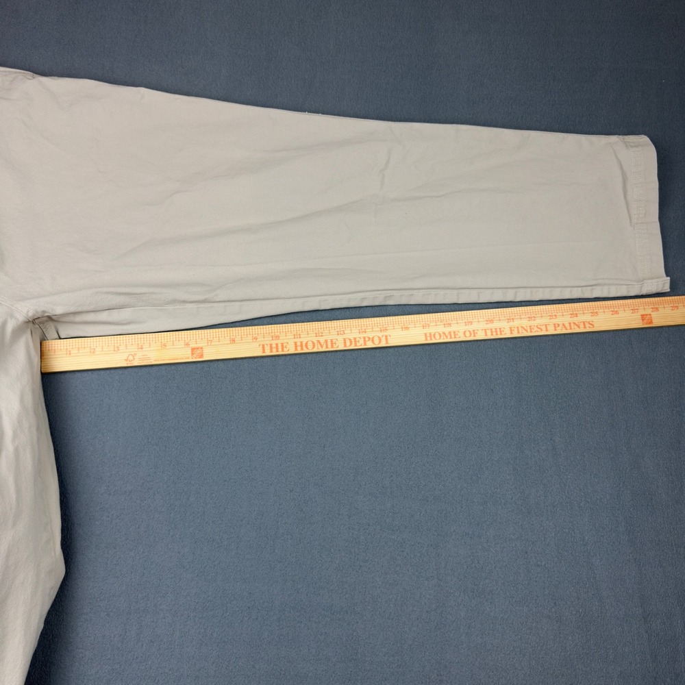 Columbia Mens 42x30 Regular Fit Chino Utility Pants Tan Khaki AM0183 Stretch - Picture 6 of 10